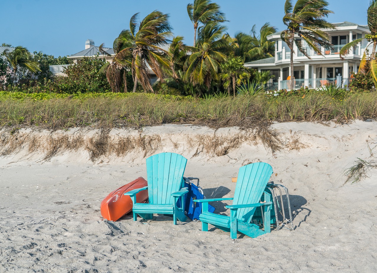 Beach Chairs on Captiva Island