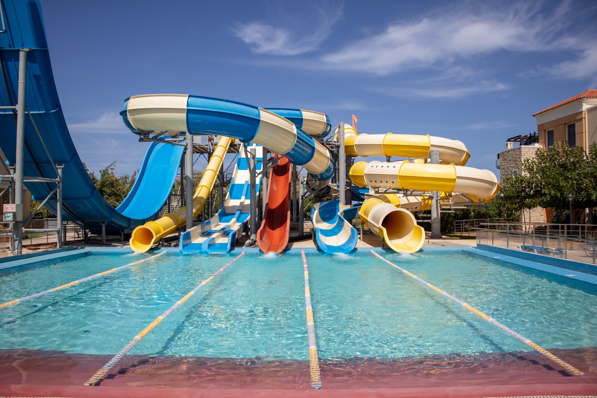 Summer in Cape Coral Water Slides